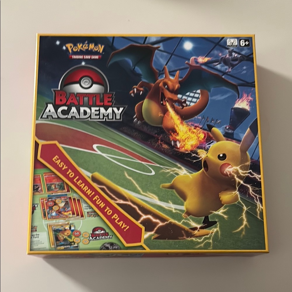 Pokemon Battle Academy Board Game - Yellow, Red, Black